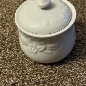 Tabletops Fruit de Blanc Sugar Bowl